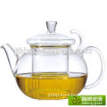 Hot Product Borosilicate Heat Resistant Glass Teapot With Infuser And Warmer